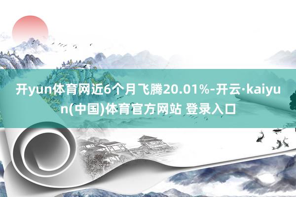 开yun体育网近6个月飞腾20.01%-开云·kaiyun(中国)体育官方网站 登录入口