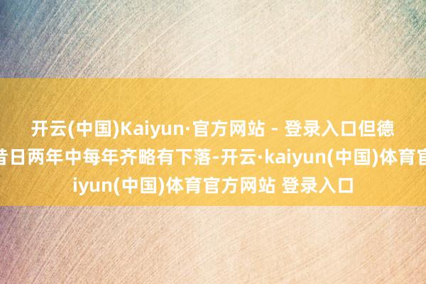 开云(中国)Kaiyun·官方网站 - 登录入口但德国的GDP增长在昔日两年中每年齐略有下落-开云·kaiyun(中国)体育官方网站 登录入口